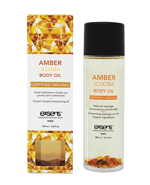 Exsens Of Paris Organic Body Oil W/stones