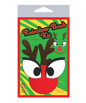 Pastease Premium Holiday Reindeer Boob Kit - Multi O/S