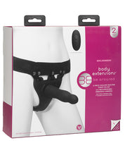 Body Extensions Be Aroused Vibrating Strap On Set