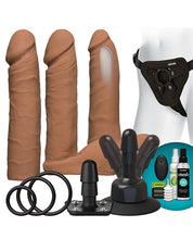 Vac-U-Lock Vibrating Dual Density ULTRASKYN Set w/Wireless Remote