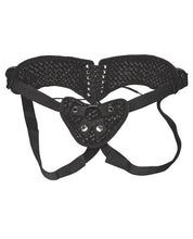 Lux Fetish Diamond Velvet Strap-on Corset