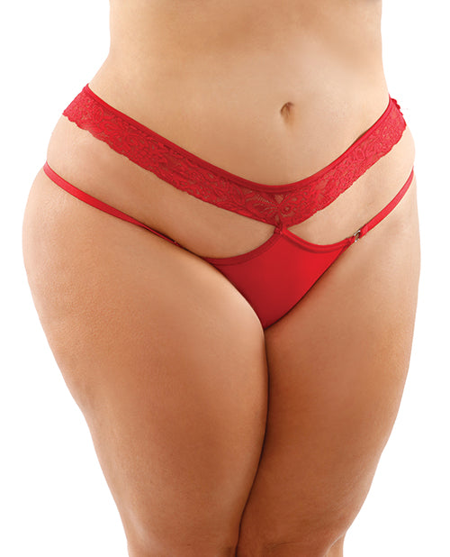 Bottoms Up Ren Microfiber Bikini Panty W-lace Waist