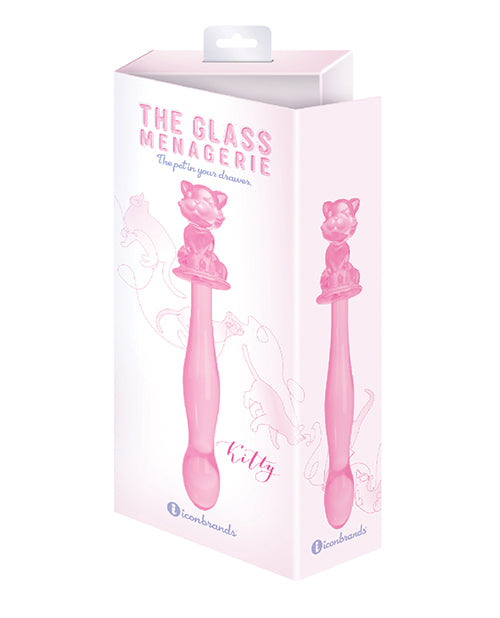 Glass Menagerie Kitty Glass Dildo