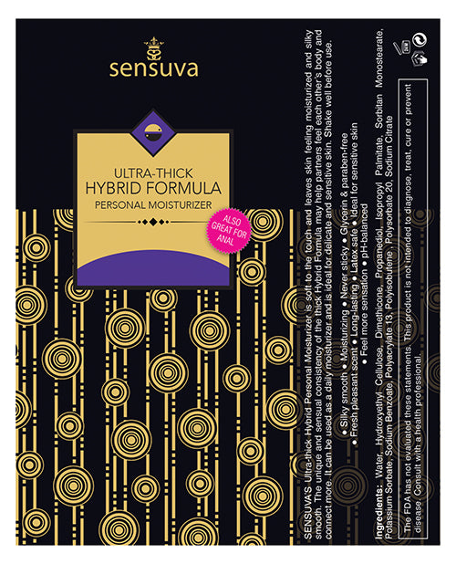 Sensuva Ultra Thick Personal Moisturizer -
