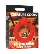 Creature Cocks Rise Of The Dragon Silicone Cock Ring