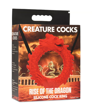 Creature Cocks Rise Of The Dragon Silicone Cock Ring