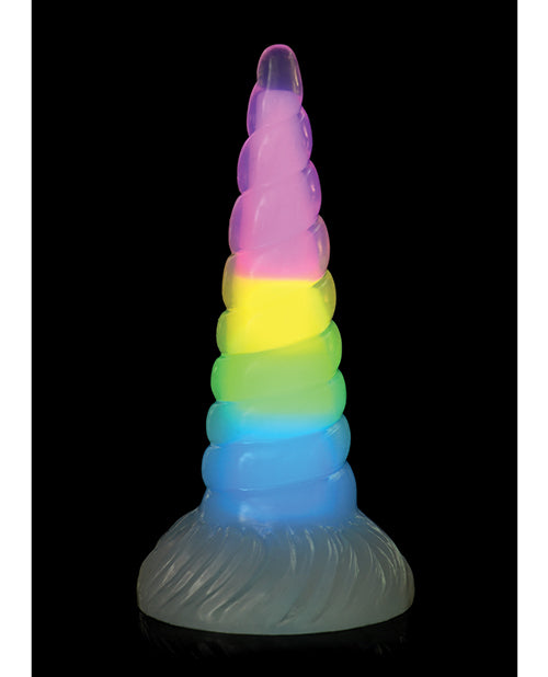 Creature Cocks Uni Glow in the Dark Silicone Dildo