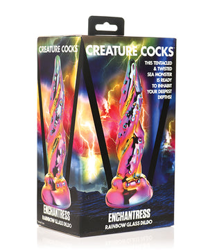 Creature Cocks Enchantress Rainbow Glass Dildo