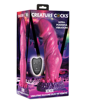 Creature Cocks Xenox Vibrating Silicone Dildo w/Remote