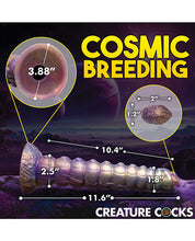 Creature Cocks Deep Invader Tentacle Ovipositor Silicone Dildo w/Eggs