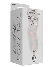 Foxy Tail Light Up Faux Fur Butt Plug