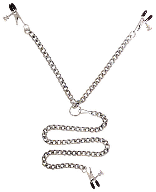 Y-style Broad Tip Nipple Clamps & Clit Clamp