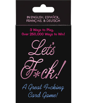 Let's Fuck Card Game