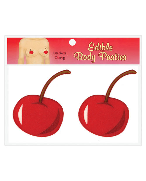 Edible Body Pasties Luscious Cherry