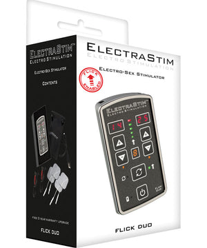 Electrastim Flick Duo Stimulator Pack Em80-e