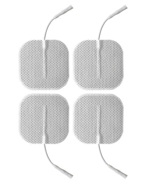 Square Self Adhesive Pads (pack Of 4)  Electrastim Accessory