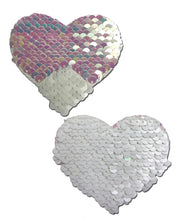 Pastease Premium Color Changing Flip Sequins Hearts