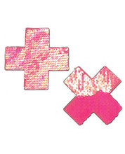 Pastease Premium Color Changing Flip Sequins Cross