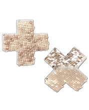 Pastease Premium Color Changing Flip Sequins Cross