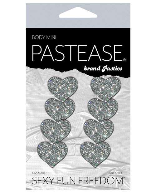 Pastease Premium Mini Glitter Hearts 8Pack