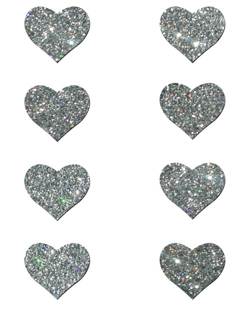 Pastease Premium Mini Glitter Hearts 8Pack