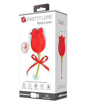 Pretty Love Licking Rose Lover Dual Ended
