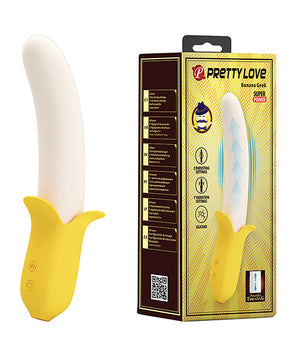 Pretty Love Banana Geek Thrusting Vibrator