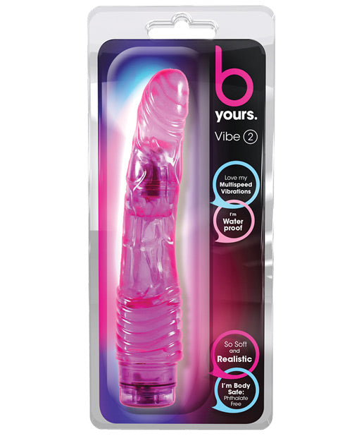 Multi-Speed Blush B Yours Realistic Vibrator #2
