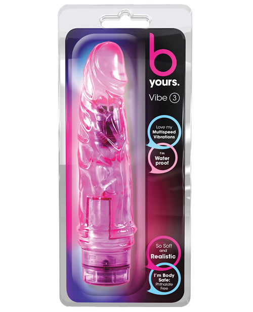 Adjustable Multi-Speed Blush B Yours Vibrator #3 