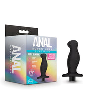 Black Blush Platinum Silicone Vibrating Anal Prostate Massager