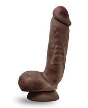 Brown Blush Dr. Skin Glide 8.5 inch Self Lubricating Dildo
