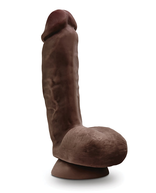 Brown Blush Dr. Skin Glide 8.5 inch Self Lubricating Dildo