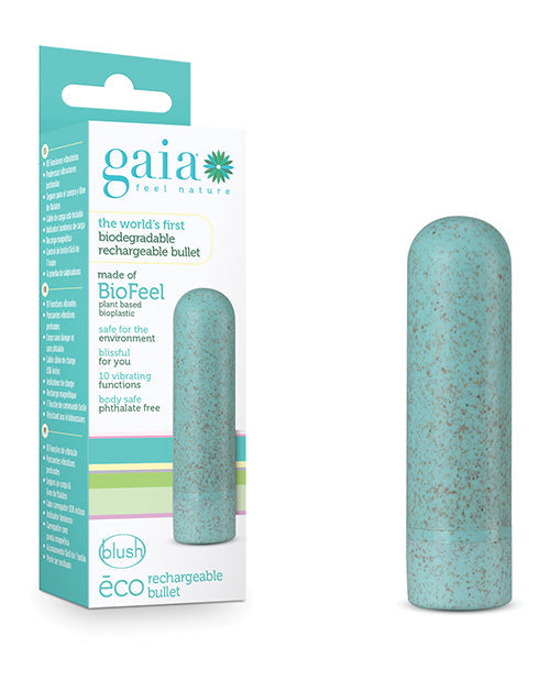 Blush Gaia Eco Rechargeable Bullet Adult Vibrator