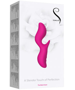 Pink Silicone The Black Swan Adult Vibrator