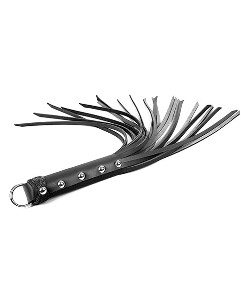 Black Spartacus 30 inch Strap Whip for Sex Play