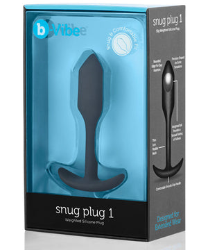 B-vibe Weighted Snug Plug 1 - 55 G