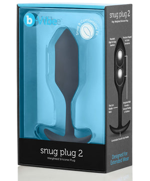 B-vibe Weighted Snug Plug 2 - 114 G