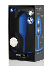 B-vibe Weighted Snug Plug 4 - 256 gram