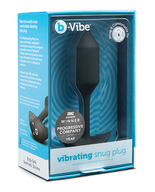 B-vibe Vibrating Weighted Snug Plug 112g