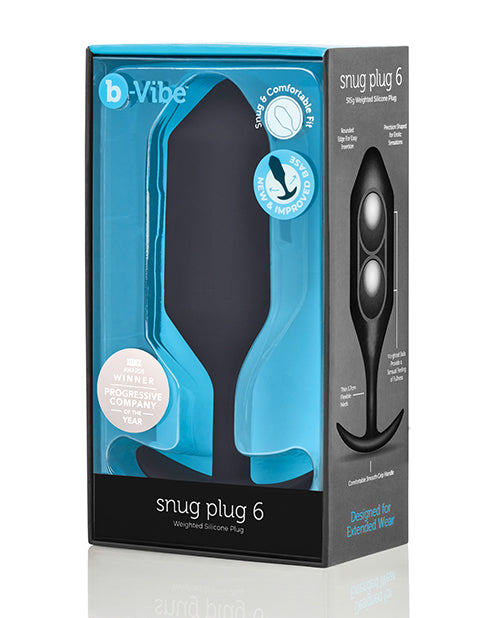 B-vibe Weighted Snug Plug 6 - 515 G