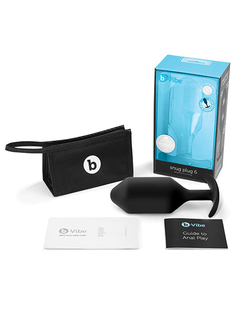 B-vibe Weighted Snug Plug 6 - 515 G