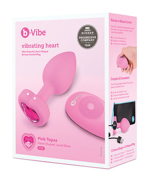 B-vibe Vibrating Heart Plug