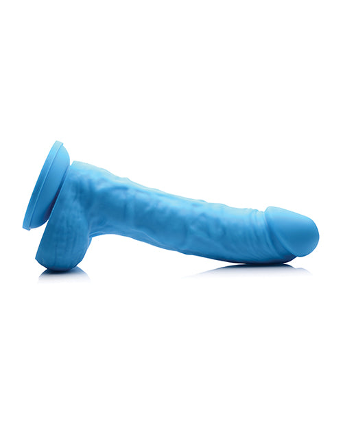 Blue Curve Novelties Lollicock 7 inch Silicone Dildo with Balls