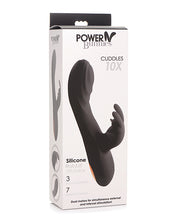 Curve Novelties Power Bunnies Cuddles 10x Silicone Rabbit Vibrator