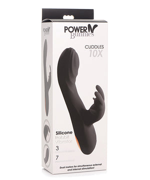 Curve Novelties Power Bunnies Cuddles 10x Silicone Rabbit Vibrator