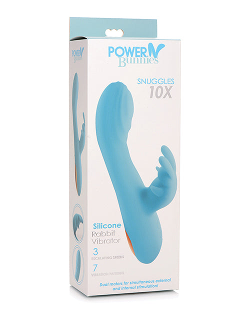 Blue Curve Novelties Power Snuggles 10x Rabbit Vibrator
