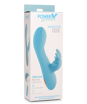 Blue Curve Novelties Power Snuggles 10x Rabbit Vibrator