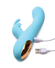 Blue Curve Novelties Power Snuggles 10x Rabbit Vibrator