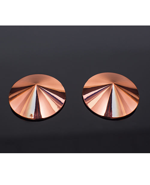 Pleasure Collection Metal Pasties Rose Gold