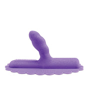 Purple Silicone The Cowgirl Unicorn Uni Horn Attachment